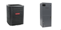 Goodman - 1.5 Ton Cooling - Air Conditioner + Variable Speed Air Handler System - 14.5 SEER2