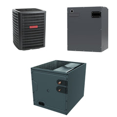 Goodman - 1.5 Ton Cooling - Air Conditioner + Variable Speed Air Handler System - 15.0 SEER2