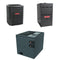 Goodman - 2.5 Ton Cooling - 40k BTU/Hr Heating - Air Conditioner + Multi Speed Furnace System - 14.3 SEER2 - 96% AFUE - Downflow