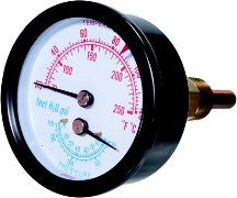 Lochinvar GTP2900 Temperature and Pressure Gauge for Copper-Fin CB 495-745 Boilers