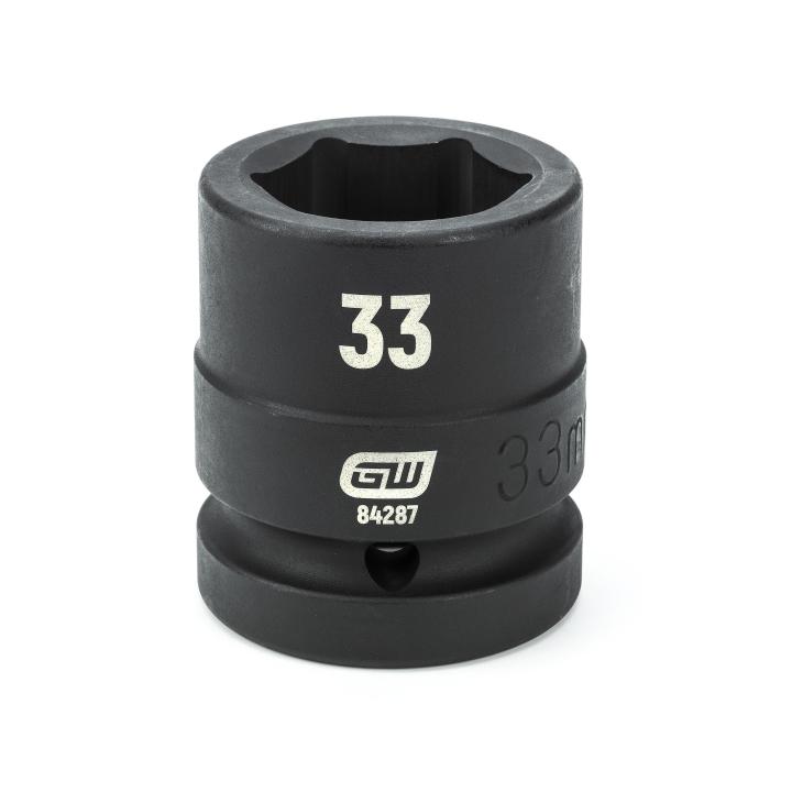 Gearwrench 84231 1 in Drive 2-11/16 Standard Impact Socket 6 Points