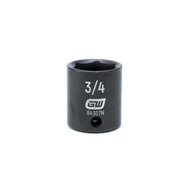 Gearwrench 84307N 3/8 Drive 3/4 Standard Impact Socket