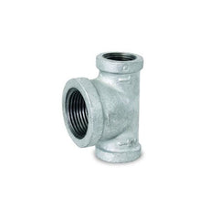 Everflow GMBT0340 3/4 x 3/4 x 1 Galvanized Bullhead Tee