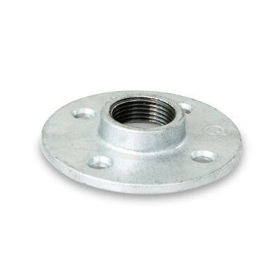 Everflow GMFL0114 1-1/4 Galvanized Floor Flange With Holes