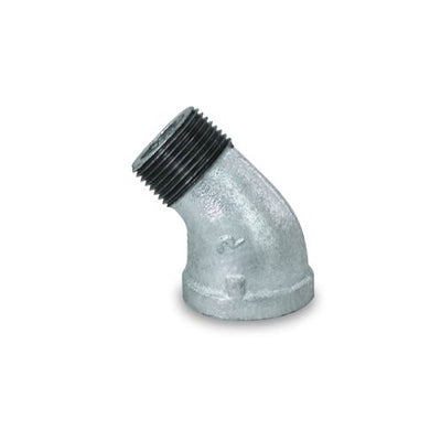 Everflow GMSF0112 | 1-1/2 Galvanized Street Elbow 45