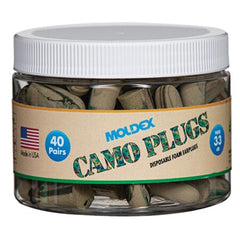 Moldex 6685 Earplug Canister Camo Plugs Disposable Foam 40 Pairs