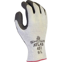 Showa 451XL-10 Atlas 451 Natural Rubber Coated Thermal Gloves X-Large Case of 144