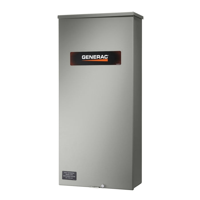 Generac RXSC200A3 Automatic Smart Transfer Switch with Power Management, 120/240 V, 200 A, 48000 W Power Rating, 1 Phase, NEMA 3R