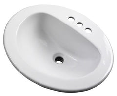 Gerber G0012834CH Sink Bathroom Self-Rimming Maxwell Oval