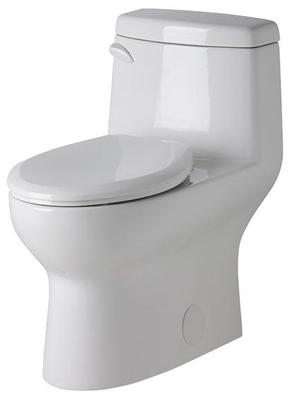 Gerber 21-019 Avalanche, ErgoHeight Power Toilet White