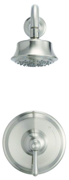 Gerber D512657BNTC Opulence 1H Shower Only Trim Kit & Treysta Cartridge w/ 5 Function Showerhead 2.0gpm