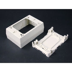 Wiremold NM2048 Nonmetallic Sure Snap Device Box 600 Volt 4-3/4 x 3 x 1-3/4 Replacement NM2000