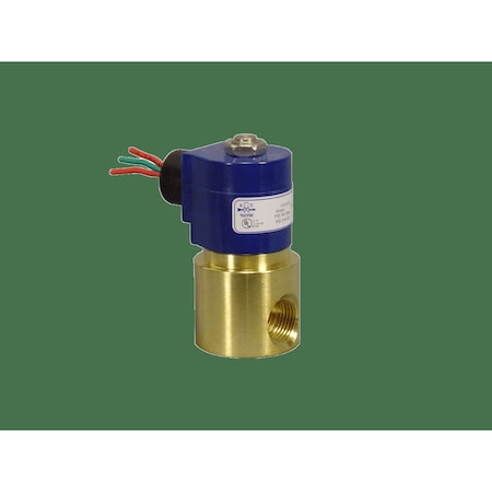 GC Valves S401GF02V9CF5 Solenoid Valve 3/8 Inch NPT Normally Closed 120V Brass