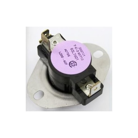 Lennox 83L78 Auto Limit Switch 160-200F