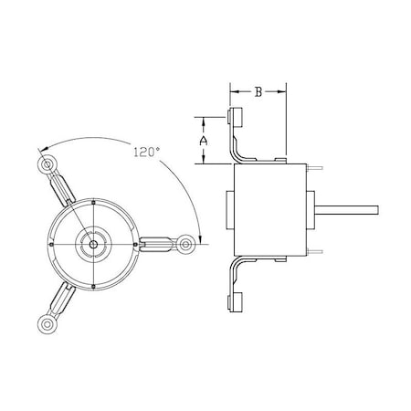 Rheem AS-53148-83 Blower Motor Belly Band Mounting Kit