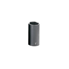 Grey Pneumatic 1032D 3/8 Inch Drive Deep Impact Socket, 1 Inch Size, 6 Points