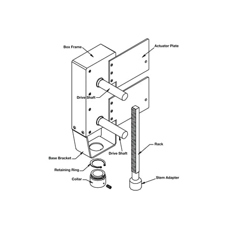 BELIMO UGLK1074 Retrofit Linkage 4-6 Inch Valve Replacement UGLK1074