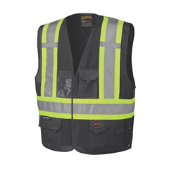 Pioneer V1021580U-S/M Safety Vest Navy Small/Medium