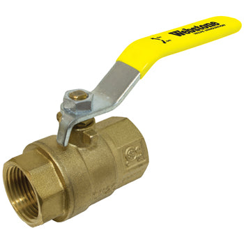 Webstone H-41703W 3/4 FIP Lead-Free Full Port Forged Brass Ball Valve, w/ Adjustable Packing Gland