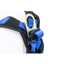 Werner H332104XCC XL LiteFit Plus XCC Harness W/ Waist Pad, PT Chest, TB Legs, 3 D-Rings