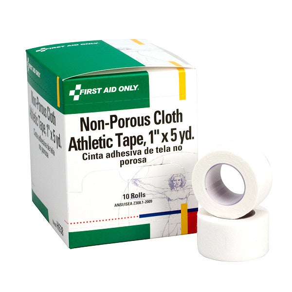 First Aid Only H638 Athletic First Aid Tape 1 x 5 yd 10/Box