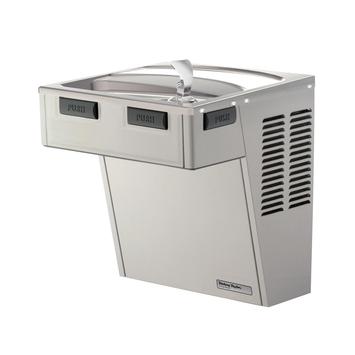 Elkay HAC8PV-NF Halsey Taylor Wall Mount ADA Cooler, Non-Filtered Refrigerated Platinum Vinyl