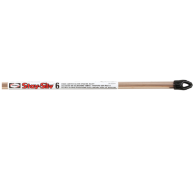 HARRIS 6620F15P Stay-Silv 6 1/8 x 28 in. Brazing Rod