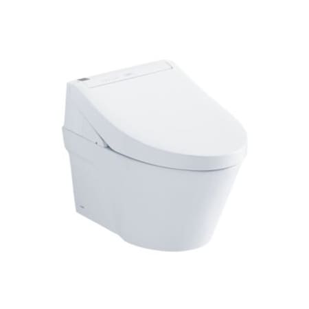 Toto CWT4263084CMFG#MS AP Wall-Hung Elongated Toilet and Washlet C5 DuoFit In-Wall Dual-Flush Tank System