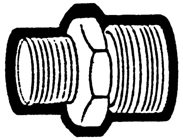 Holyoke Fittings 1051-8MPMH 3/4 x 1/2, MGHT x MPT with 1/2 Soldered, Lead-Free, Brass, Reducing, Adapter