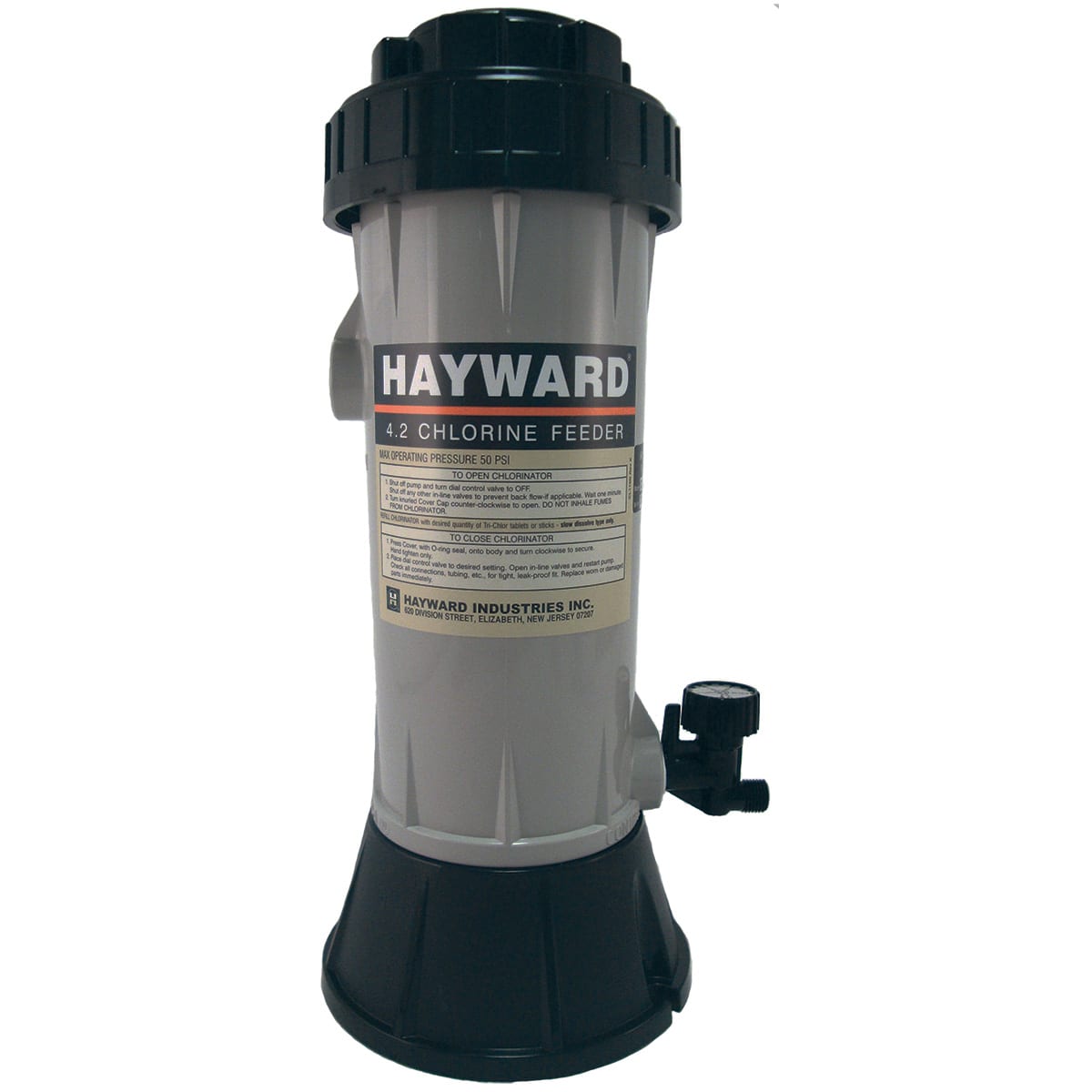 Hayward CL110 Automatic Chlorinator Off-Line 1.5 FIP 4.2 lb Capacity