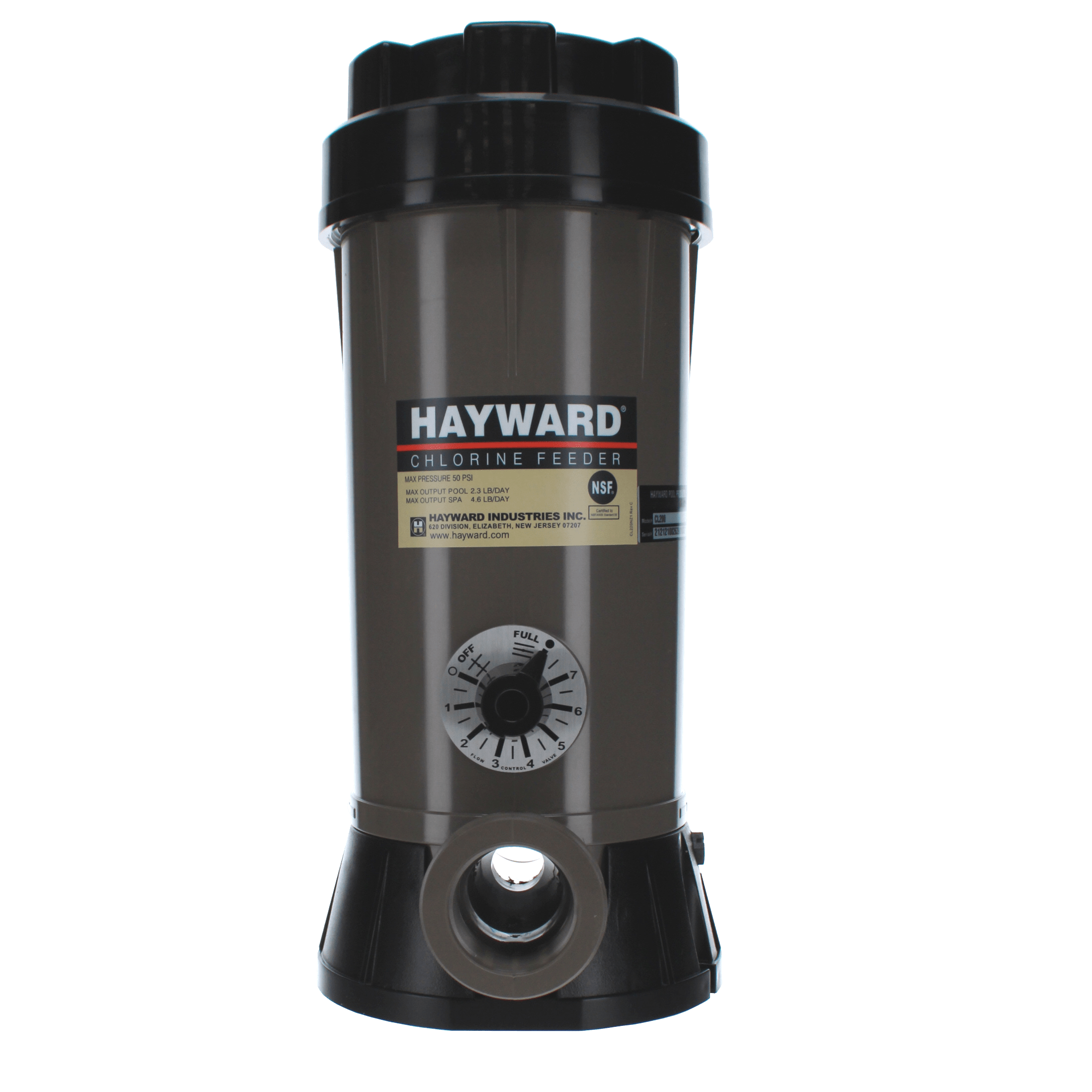 Hayward CL200 Automatic In-Line Chlorine Feeder 9 Lbs Capacity