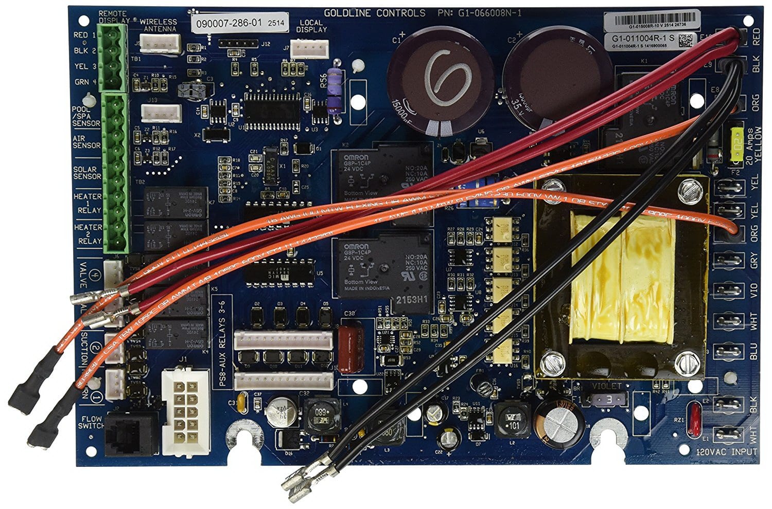 Hayward GLX-PCB-MAIN AquaLogic Main PCB Replacement