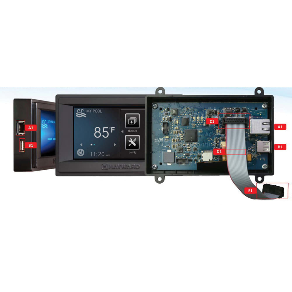 Hayward HLX-LOC-DSP Local Display Replacement Omnilogic