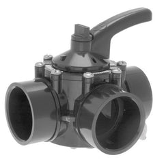 Hayward PSV3S2DGR PVC 3-Way Diverter Valve 2-2.5 Inches