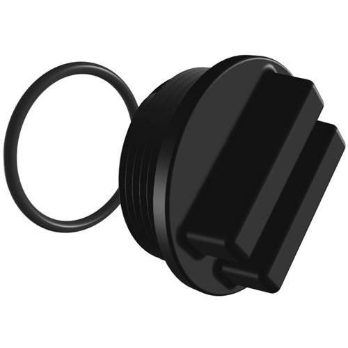 Hayward SP1022CBLK Plastic Threaded Winter Plug w/ O-Ring for 1-1/2 Fitting