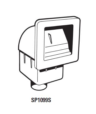 Hayward SP1099S Front Access Spa Skimmer For Concrete & Fiberglass Pools