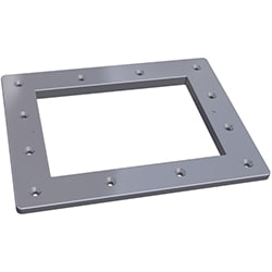 Hayward SPX1084LDGR Skimmer Face Plate, Dark Gray