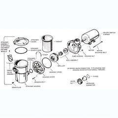 Hayward SPX1580AAP Hayward Pump Housing | SPX1580AAP