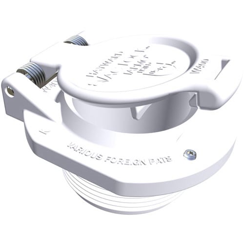 Hayward W400BWHP Vac Lock Safety Wall Fitting White | W400BWHP