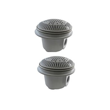 Hayward WG1048AVDGRPAK2 Hayward 1-1/2 Anti-Vortex Main Drain for Liner Pools 2 Pack