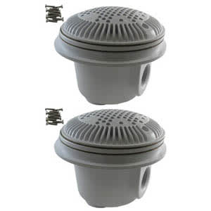 Hayward WG1048AVPAK2 Outlet-Dual Suction Main Drain 1-1/2 - 2 Pack