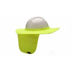 Pyramex HPSHADE30 Hi-Vis Yellow Hard Hat Brim with Neck Shade