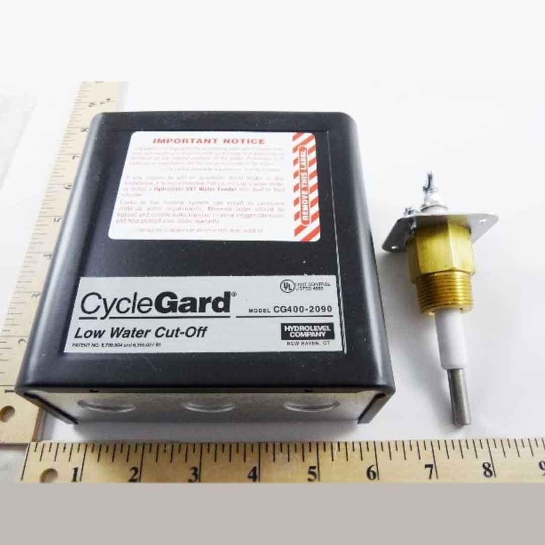 Hydrolevel CG400-2090 Low Water Cut-Off 24V 15sec Delay 15 psi