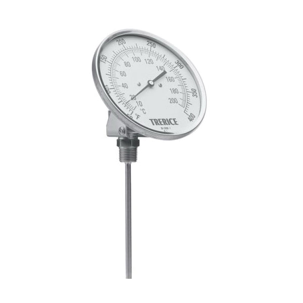 Trerice B8560408 Adjustable Angle Bi-Metal Thermometer