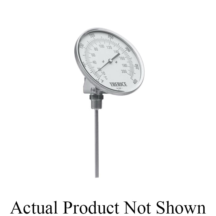 Trerice B8360202 Adjustable Angle Bi-Metal Thermometer