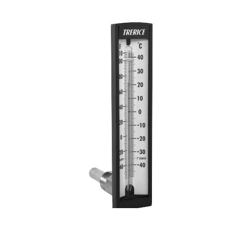 Trerice HT3147 Econo-Therm Dual Scale Rigid 90 Deg Thermometer 30 To 240 Deg F/0 To 120 Deg C