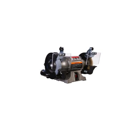 JET 577126 JBG-6W Bench Grinder w/Wire Wheel 6 in Wheels 1/2 hp Single Phase 3450 rpm