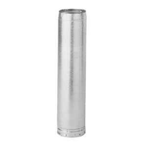 AmeriVent 12R3 Type B Gas Vent Pipe Section, Steel/Aluminum