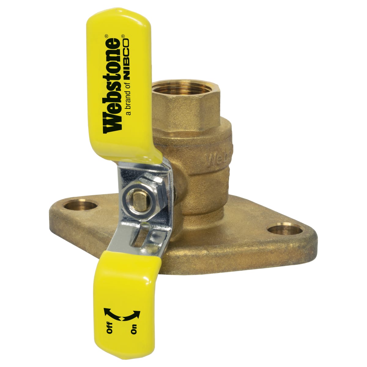 Webstone H-40407HV 2 FIP x Flange Non-Potable Isolator Uni-Flange Ball ...