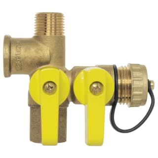 Webstone H-41672 1/2 FIP x MIP x FIP x Hose Non-Potable Pro-Pal Expansion Tank Pro Service Valve, Full Port Forged Brass Ball Valve, w/ Hi-Flow Hose Drain